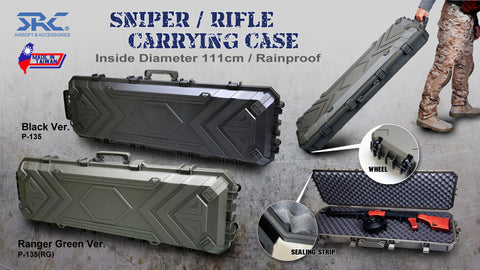 SRC Waterproof Wheeled Hard Gun Case Large RG