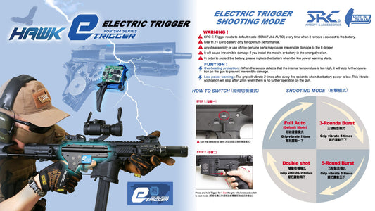 SRC HAWK Series Programable Electronic Trigger