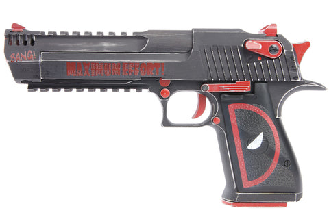 CYBERGUN (WE) Desert Eagle .50AE GBB Pistol Deadpool Edition