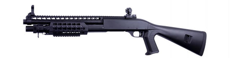CYMA Benelli M3 Tactical Fixed Stock Tri-Shot Shotgun