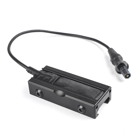 CNC Picatinny Pocket Panel for Flashlight Pressure Pad BK