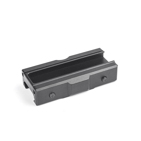 CNC Picatinny Pocket Panel for Flashlight Pressure Pad BK