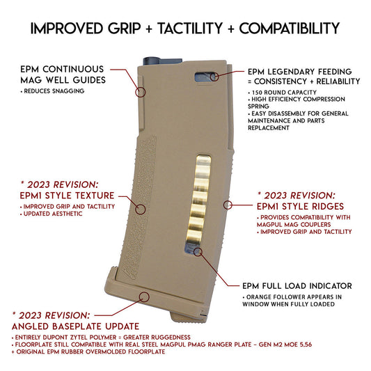 PTS EPM mid-cap Magazine (150rds)
