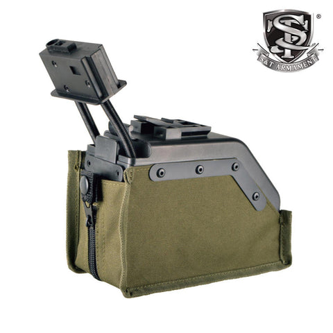 S&T M249 MK46 Mod.0 Sports Line AEG (including box mag)