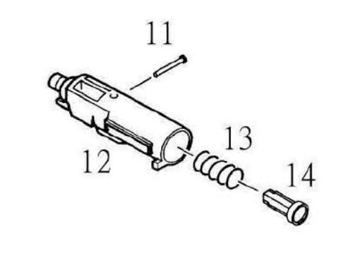 KJ KP-01 (P226) / KP-02 (P229) Loading Nozzle Assembly