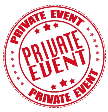 Private Event Booking (2+1 hrs) *Must Pay to reserve timeslot*