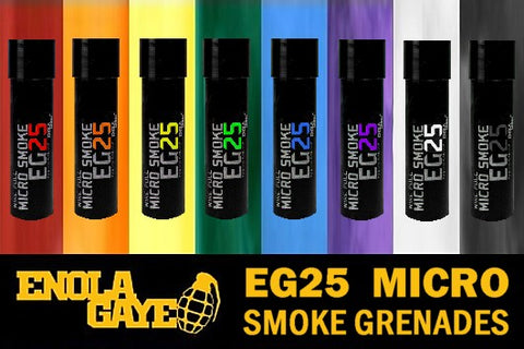 EG EG25: Wire Pull® Micro Smoke Grenade - 9 colors
