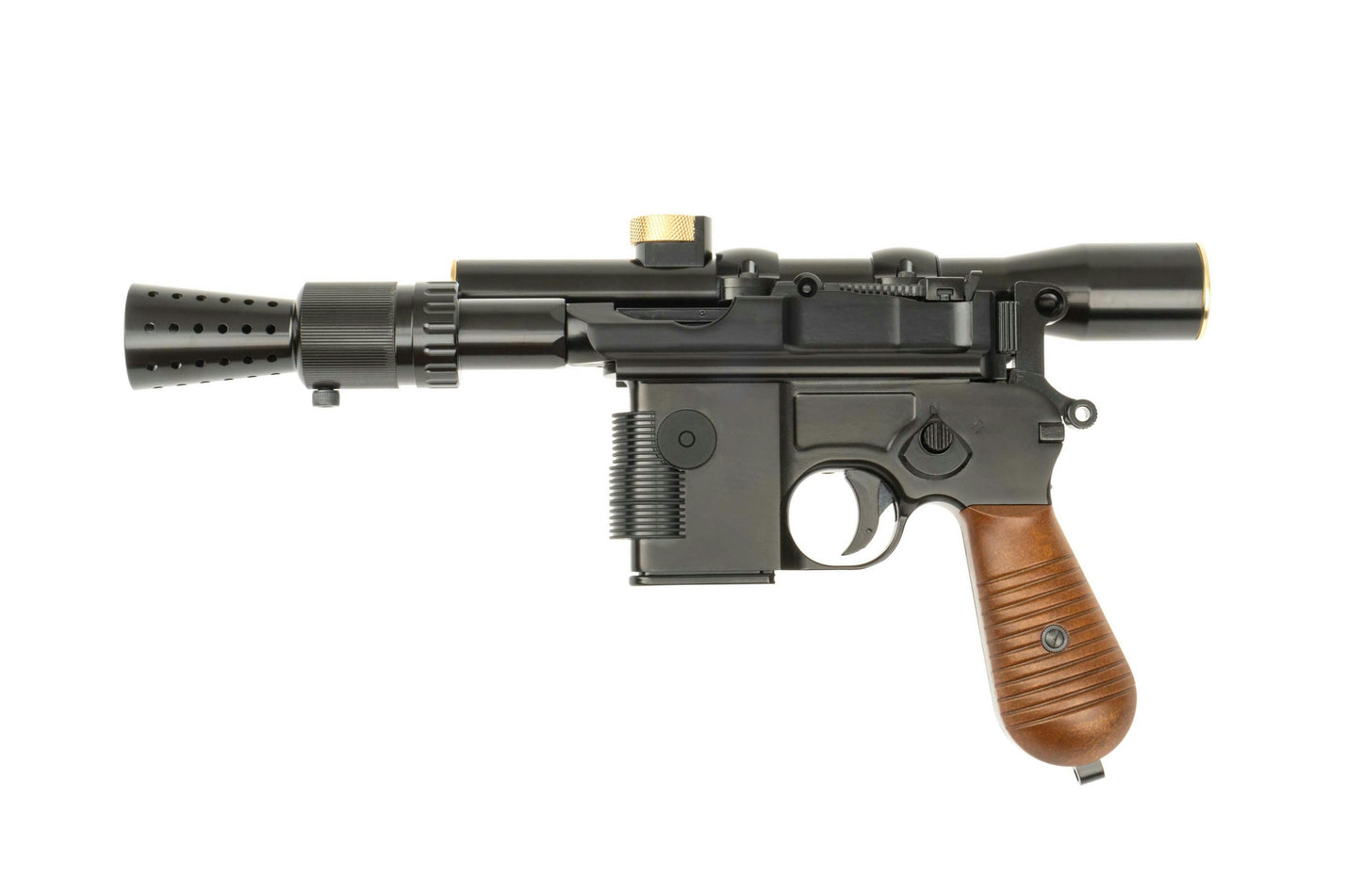 AW 定制限量版 DL-44 Han Solo Blaster 毛瑟扫帚柄 M712 全自动手枪