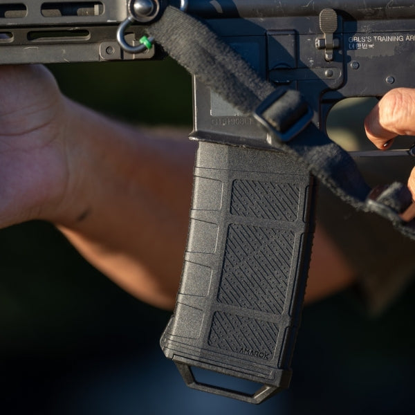 Amarok Polymer Fast Feed Mid-Cap Mag for M4 AEGs (250rd)