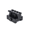 Height and Tilt Adjustable Riser Mount (3 slot)
