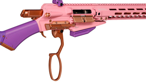 G&G LevAR 15 inch Gas Powered Lever Action Rifle Macaron Pink
