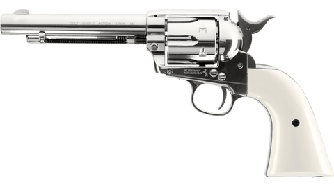 WinGun Colt SAA .45 Revolver Nickel / Pearl