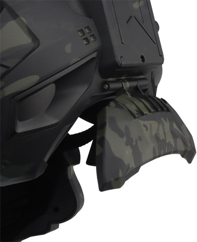 WOSPORT W Assault Juggernaut Helmet with Googles + Mask + Comms + Fan