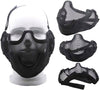 STRIKE V2 Mesh Mask with Ear Covers  Black