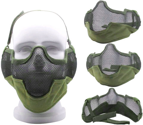 STRIKE V2 Mesh Mask with Ear Covers OD