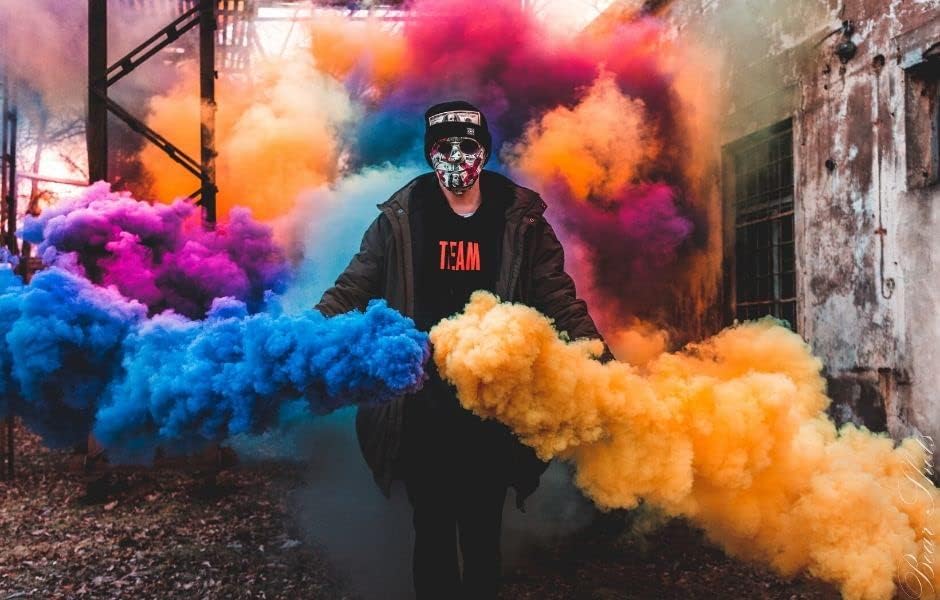 Enola Gaye WP40 Wire Pull Smoke Grenade (90 seconds) - 9 colors