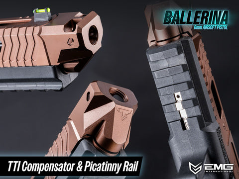 EMG TTI (Army) Glock 17 Ballerina CNC Version Bronze