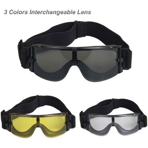 T800 Military Goggles Full Set