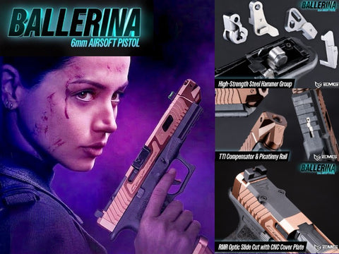 EMG TTI (Army) Glock 17 Ballerina CNC Version Bronze