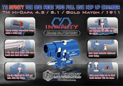 TTI Infinity Hi-Capa / 1911 Hop up chamber