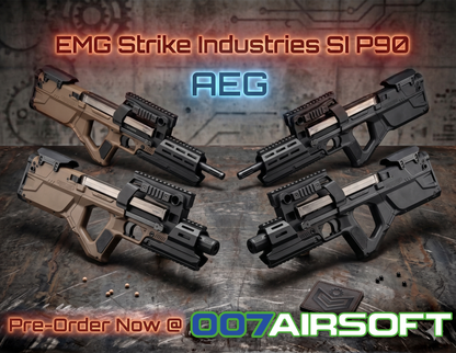 EMG Strike Industries SI P90 AEG (by King Arms)