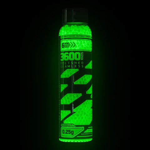 Glowball™ Tracer .25g BB's - 3600ct - Green
