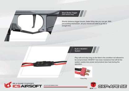 ICS CXP APE Advanced Combat Rifle SE S3 BK