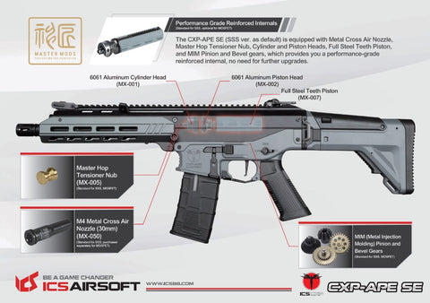 ICS CXP APE Advanced Combat Rifle SE S3 Two Tone