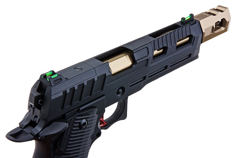 KJ KP-19 Optic Ready Hi-Capa GBB Pistol with Compensator