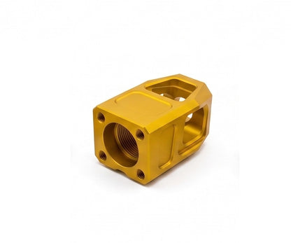 KJ KP-17 G series Aluminum Compensator (14mm-) GOLD