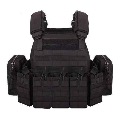 Tactical Molle Plate Carrier Vest with Pouches