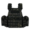 Tactical Molle Plate Carrier Vest with Pouches