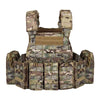 Tactical Molle Plate Carrier Vest with Pouches