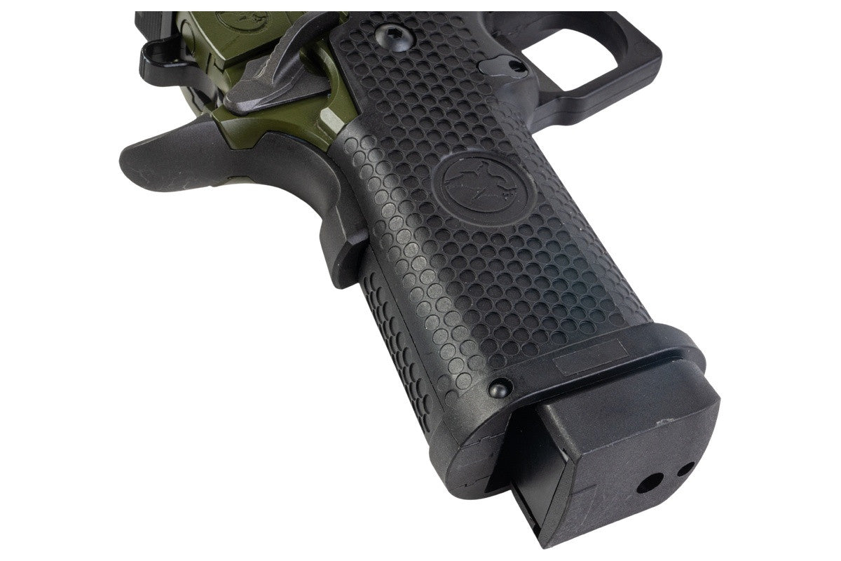 RWA Nighthawk Custom BDS9 Airsoft GBB Pistol Green