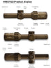 Holy Warrior HWO TGO 1-6x24mm 30mm LPVO Scope