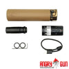 Angry Gun SOCOM556 TRACER with built in Acetech AT2000R Red / Green Tracer - FDE
