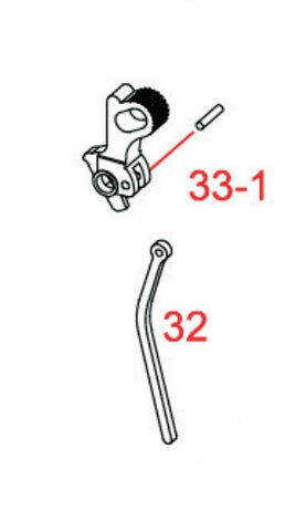 SRC Hi-Capa 4.3 Original Hammer + pin + sping strut (Copy)