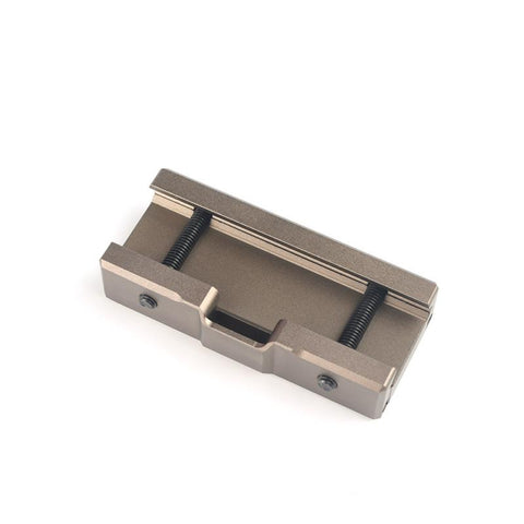 CNC Picatinny Pocket Panel for Flashlight Pressure Pad DE