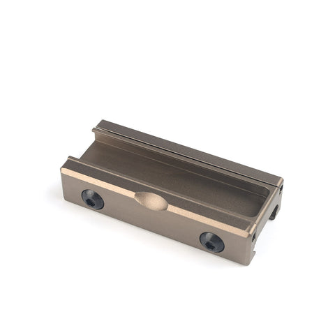 CNC Picatinny Pocket Panel for Flashlight Pressure Pad DE