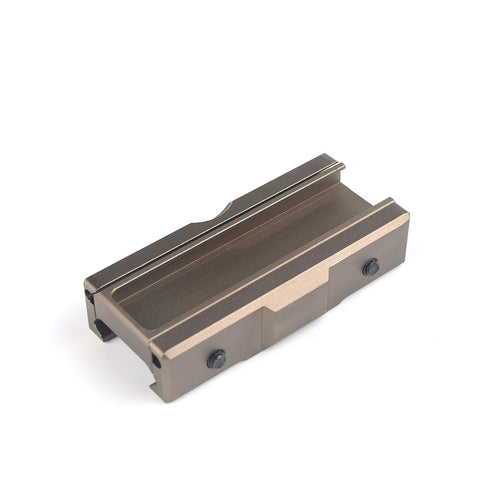 CNC Picatinny Pocket Panel for Flashlight Pressure Pad DE
