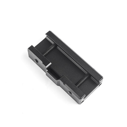 CNC Picatinny Pocket Panel for Flashlight Pressure Pad BK