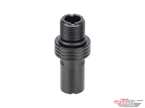 12mm+ to 14mm- CNC Steel thread adaptor for KWA MP7