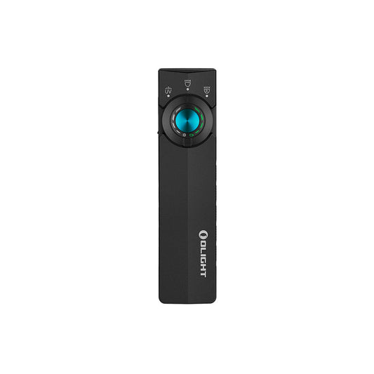 Olight ArkPro Lite - Flat Unibody EDC Flashlight with Multi-Light Sources (Matte Black)