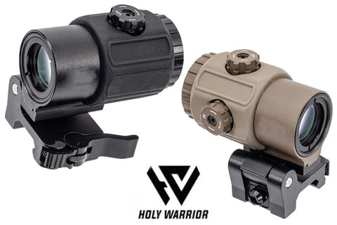 Holy Warrior G43 Style 3x Magnifier with flip-to-side mount