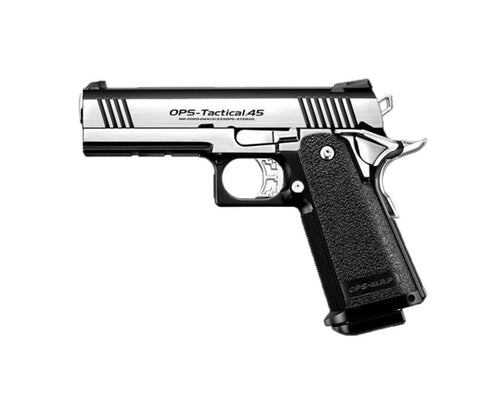 Tokyo Marui Hi-Capa 4.3 Dual Stainless Custom Green Gas Airsoft Pistol