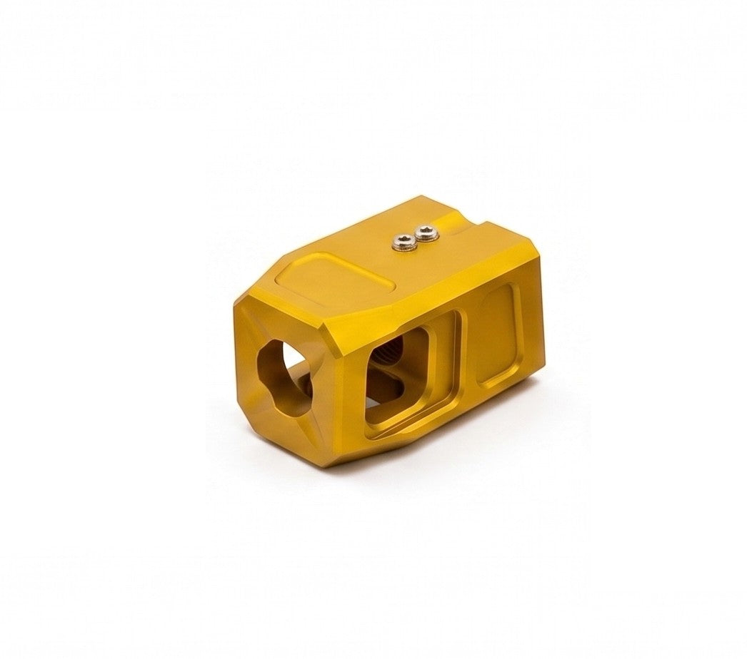 KJ KP-17 G series Aluminum Compensator (14mm-) GOLD
