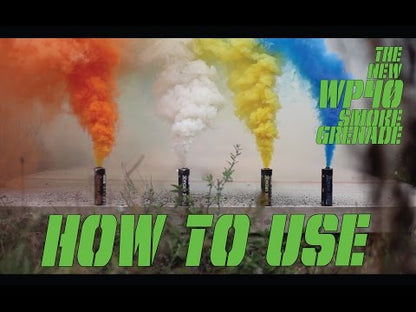 Enola Gaye WP40 Wire Pull Smoke Grenade (90 seconds) - 9 colors