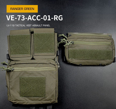 WOSport LV119 Assault Back Panel