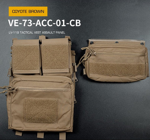 WOSport LV119 Assault Back Panel