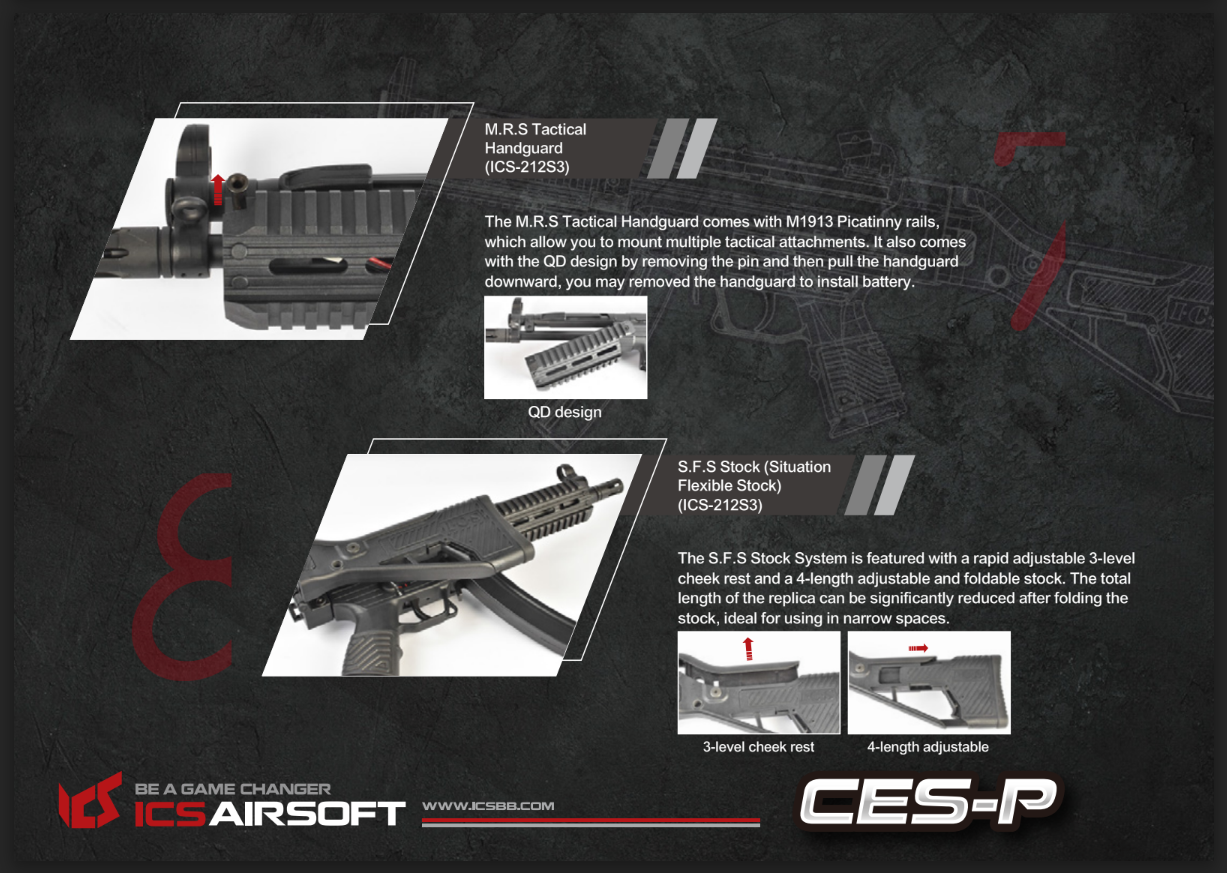 ICS CES-P MS1 S3（SFS 库存） 
